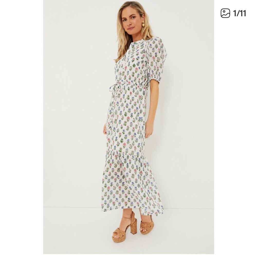 TUCKERNUCK Emerson Fry India Collection Mixed Bouquet Lucy Dress NWT L